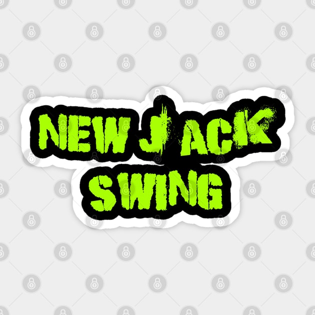 New jack swing Sticker by Erena Samohai